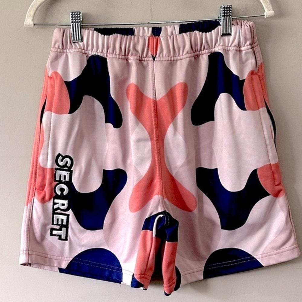 Secret Scientist Track Shorts - Bubble Print- X-small multi color